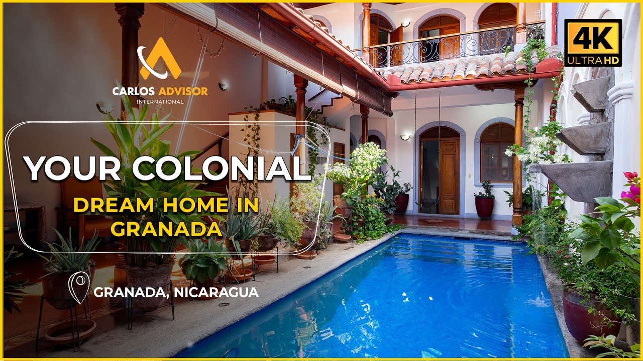 UNDER CONTRACT! Turnkey Colonial Home for Sale in Granada’s Historic Center, Nicaragua | U$195,000