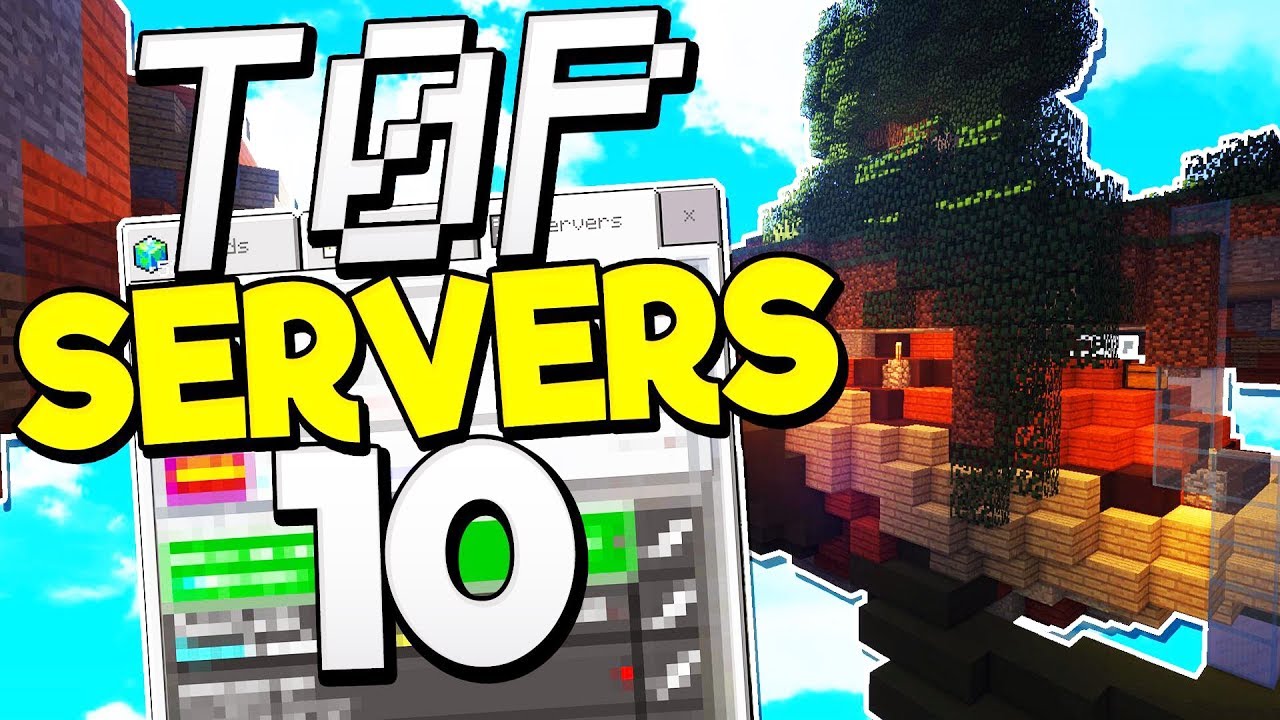TOP 10 BEST MCPE SERVERS! - Minecraft PE (Pocket Edition, Windows 10, Xbox, PS4)