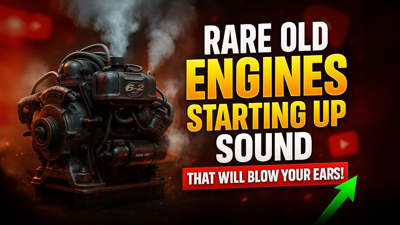 Rare Old Engines Starting Up Sound That Will Blow Your Ears! ▶ Part 4