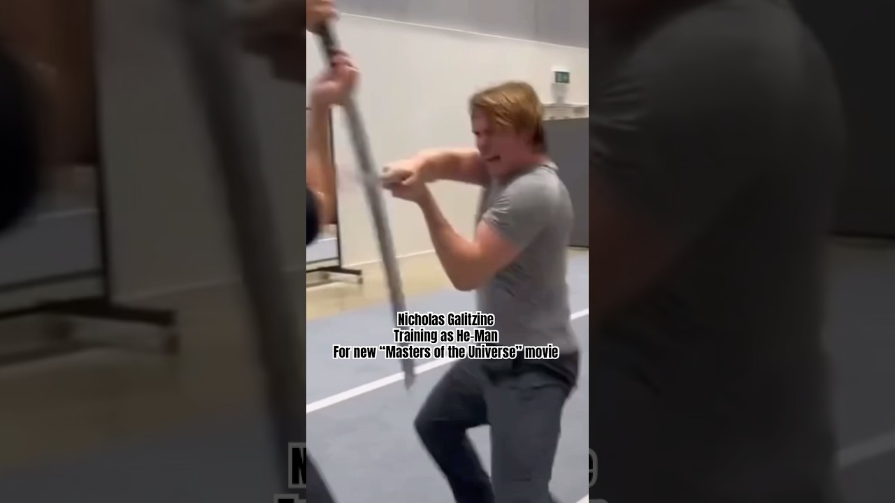Nicholas Galitzine Training as He-Man for &ldquo;Masters of the Universe&rdquo; #mastersoftheuniverse #movies