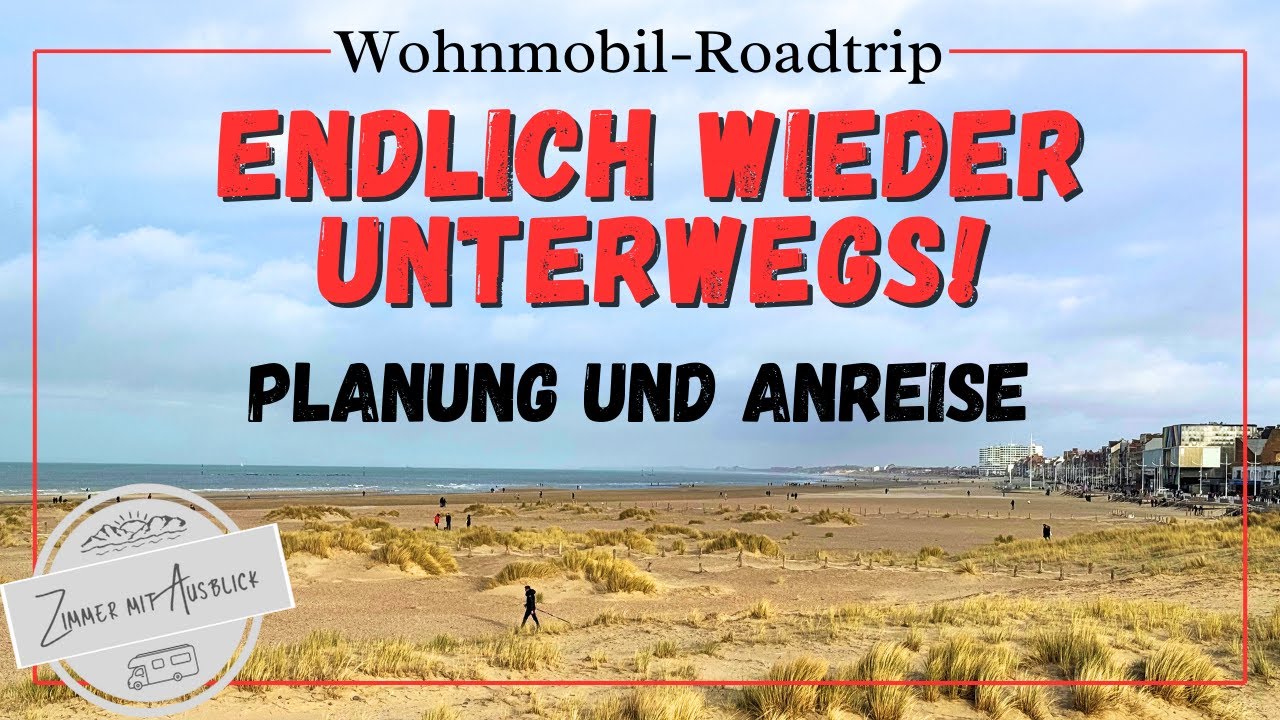 Nordfrankreich mit dem WOHNMOBIL im WINTER | DUNKERQUE | SIM-Karte Frankreich | Februar 2024