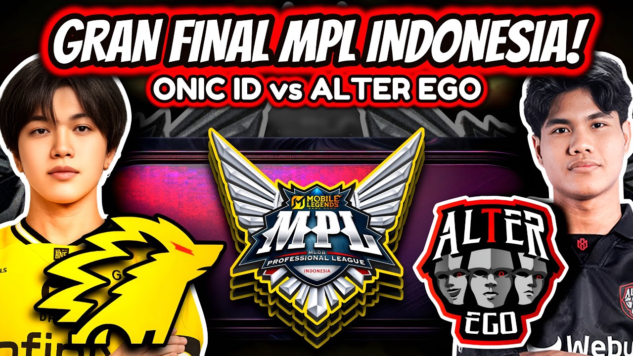 ¡GRAN FINAL HISTORICA MPL INDONESIA! ONIC ID vs ALTER EGO | MOBILE LEGENDS