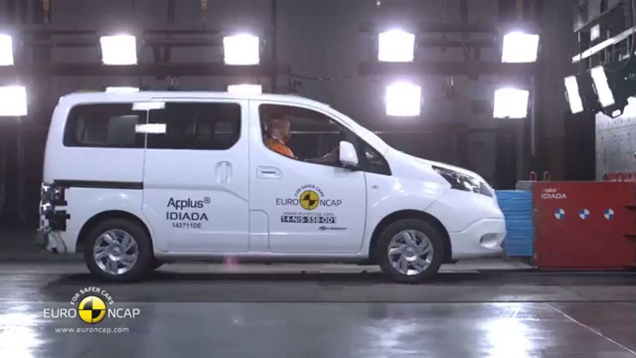 Nissan e NV200 Evalia 2014 Euro NCAP CRASH TEST ★★★
