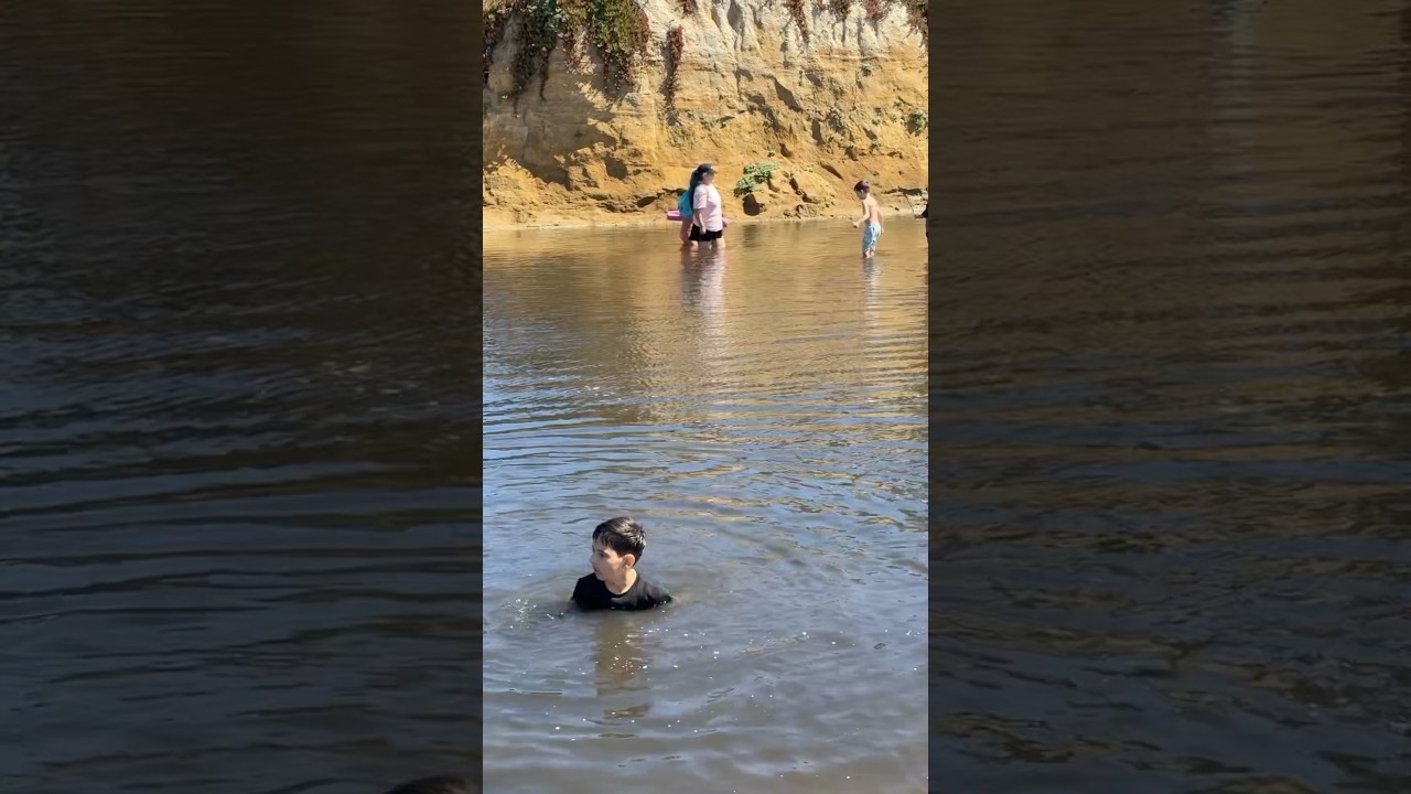 Aayansh Takes a Dip in the River! 🏞️ Is This the Holy Ganga?
