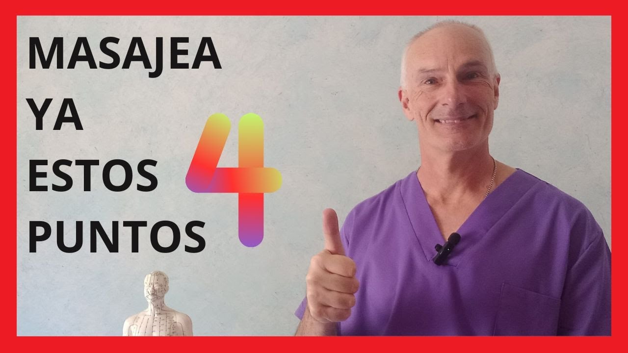 Cómo eliminar LÍQUIDO DEL CUERPO con estos puntos!!!