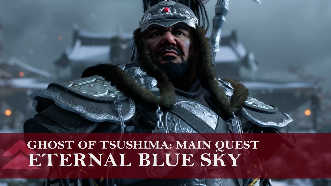 Ghost of Tsushima - Main Quest Walkthrough #24 Eternal Blue Sky [HARD MODE]