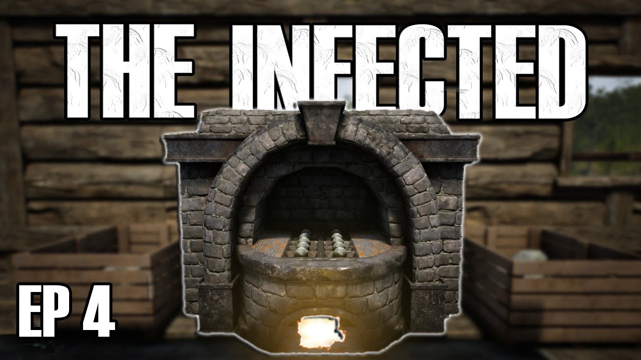 The Infected Ep 4 - Wooden Wall and Brick Forge (Early Access 2021)