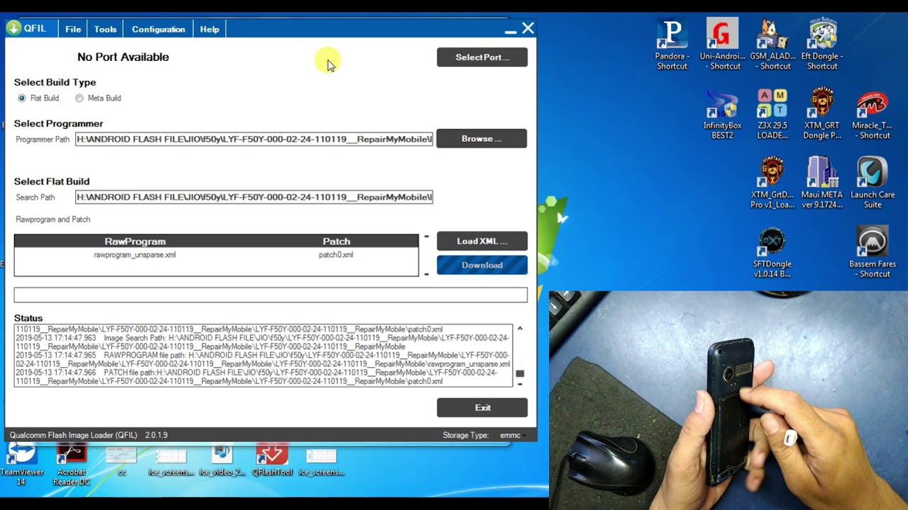 jio f50y hang on logo solution final