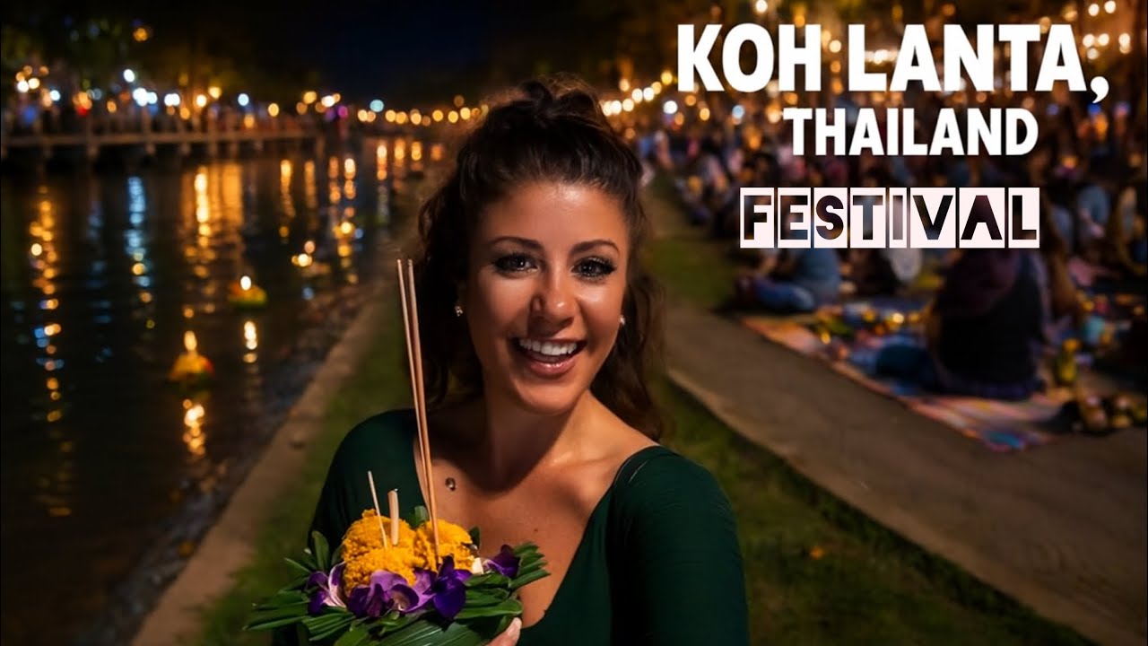 “Tayland’da Büyülü Gece: İlk Kez Loy Krathong Festivaline Katıldım!”  Koh Lanta/Vlog