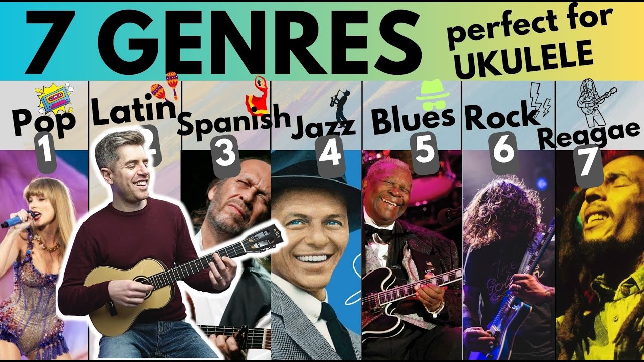 How to Play 7 Beautiful GENRES on Your UKULELE!