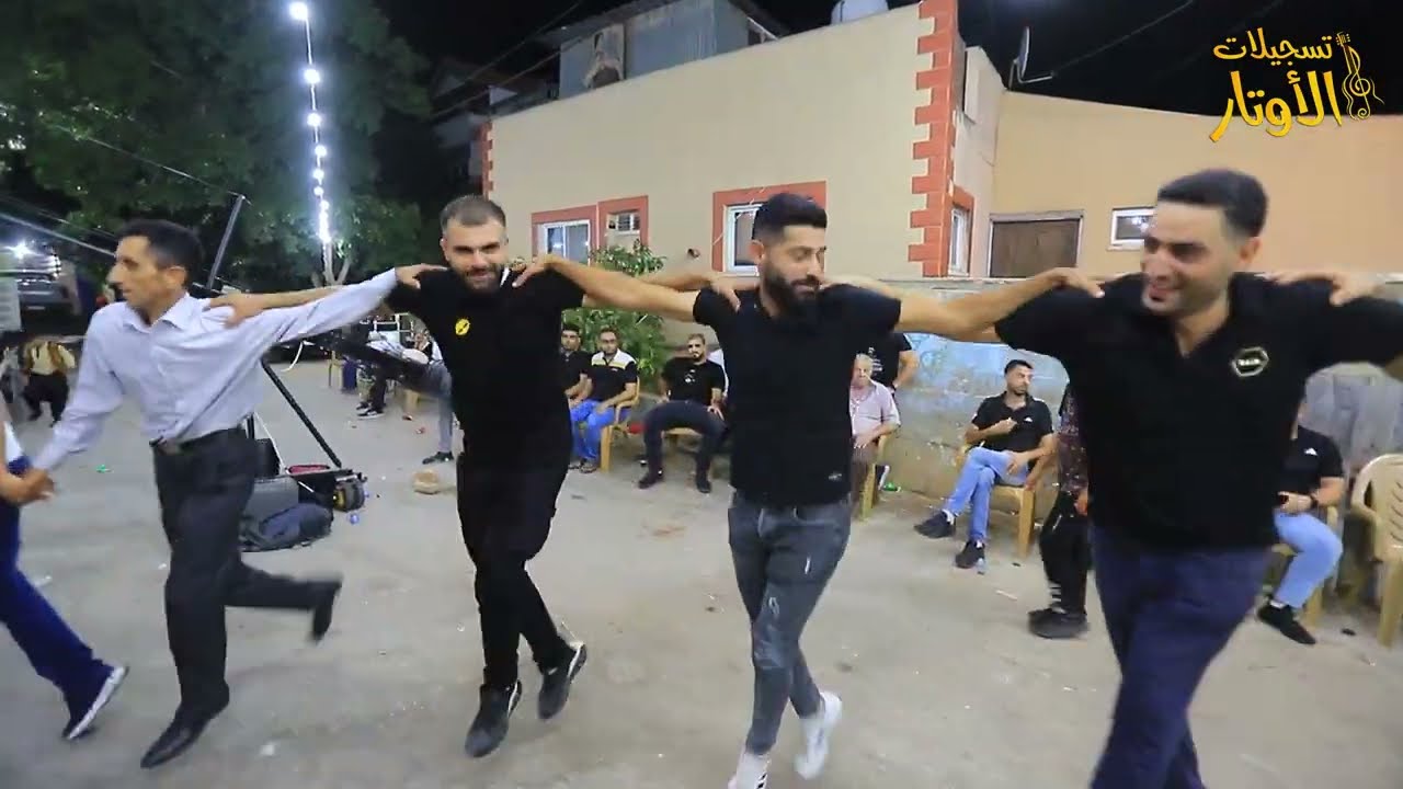 دبكة الفنانين ابراهيم وسامي صبيحات سهرة الدكتور عبد الرحمن المصري - كفر ثلث 2023