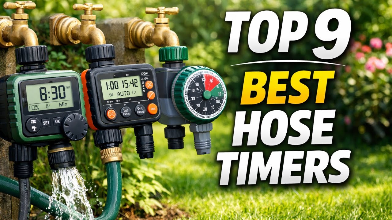 Top 9 Hose Timers You Should Buy 🌿 Automatic Irrigation
