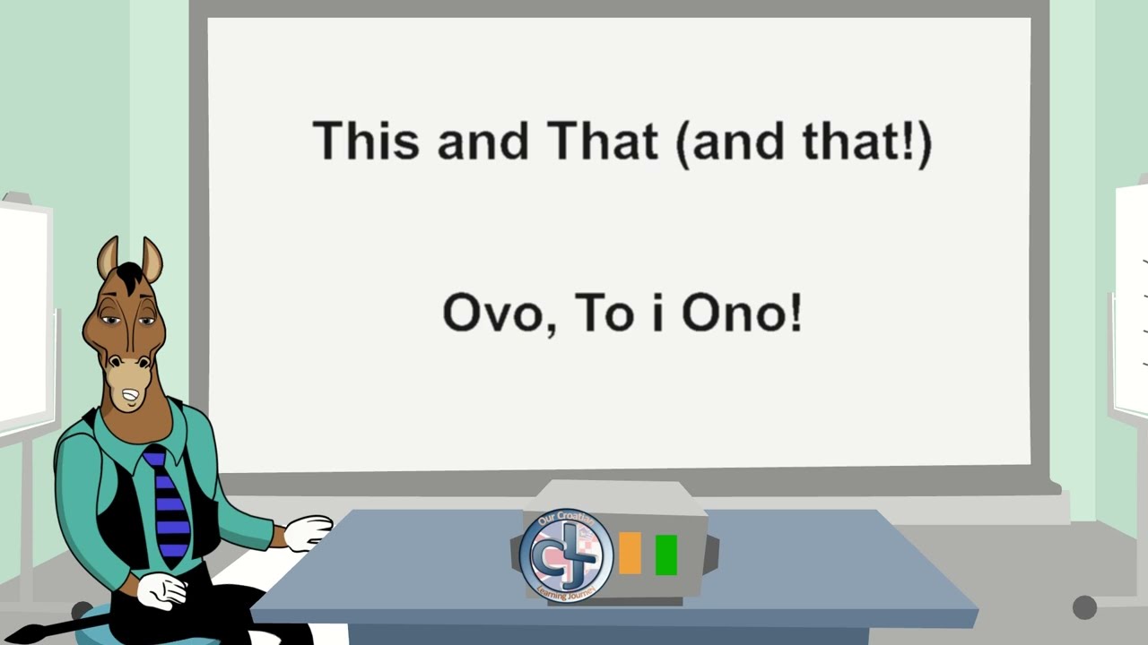 Learn Croatian Grammar - This and That through the cases