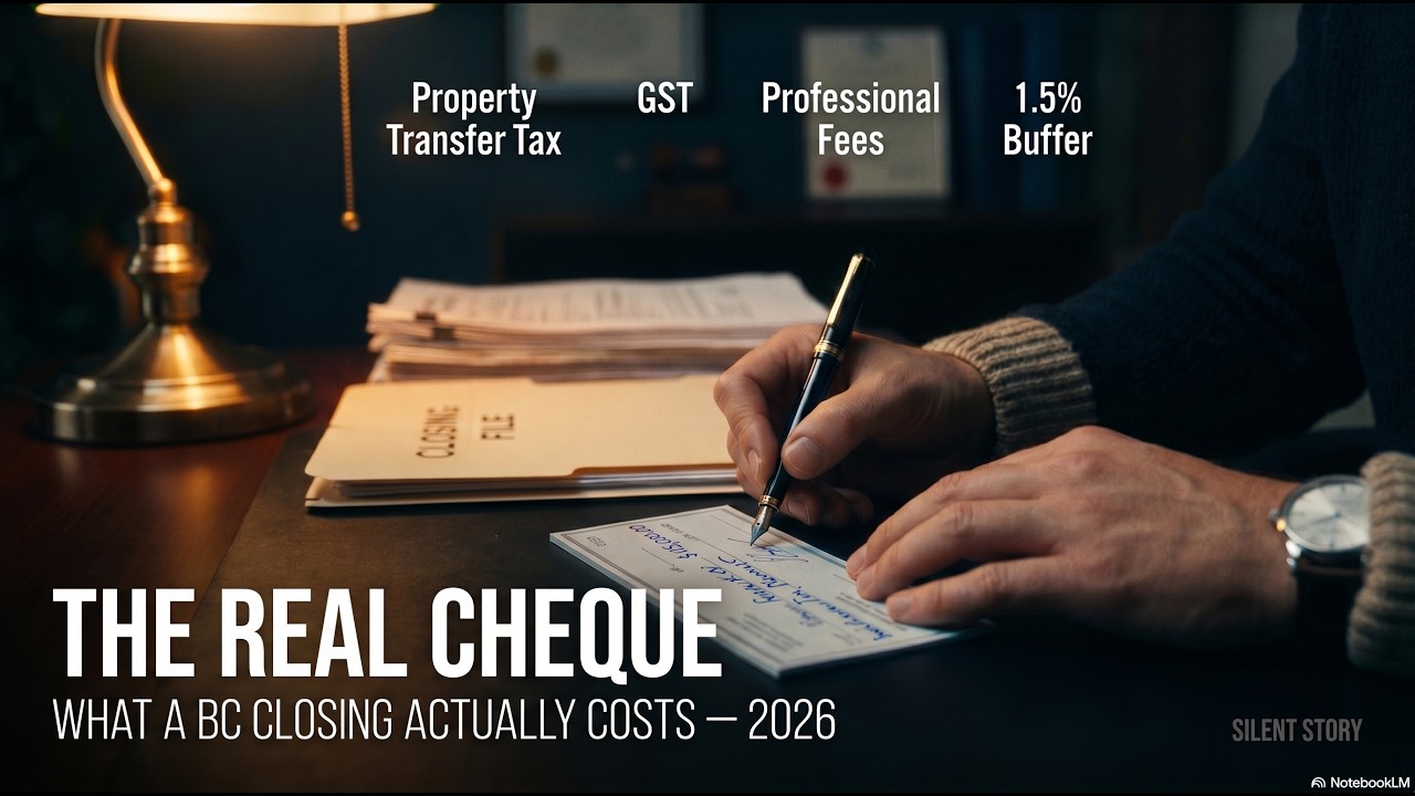 Closing Costs in BC 2026: Deposit, Down Payment & the Full Number