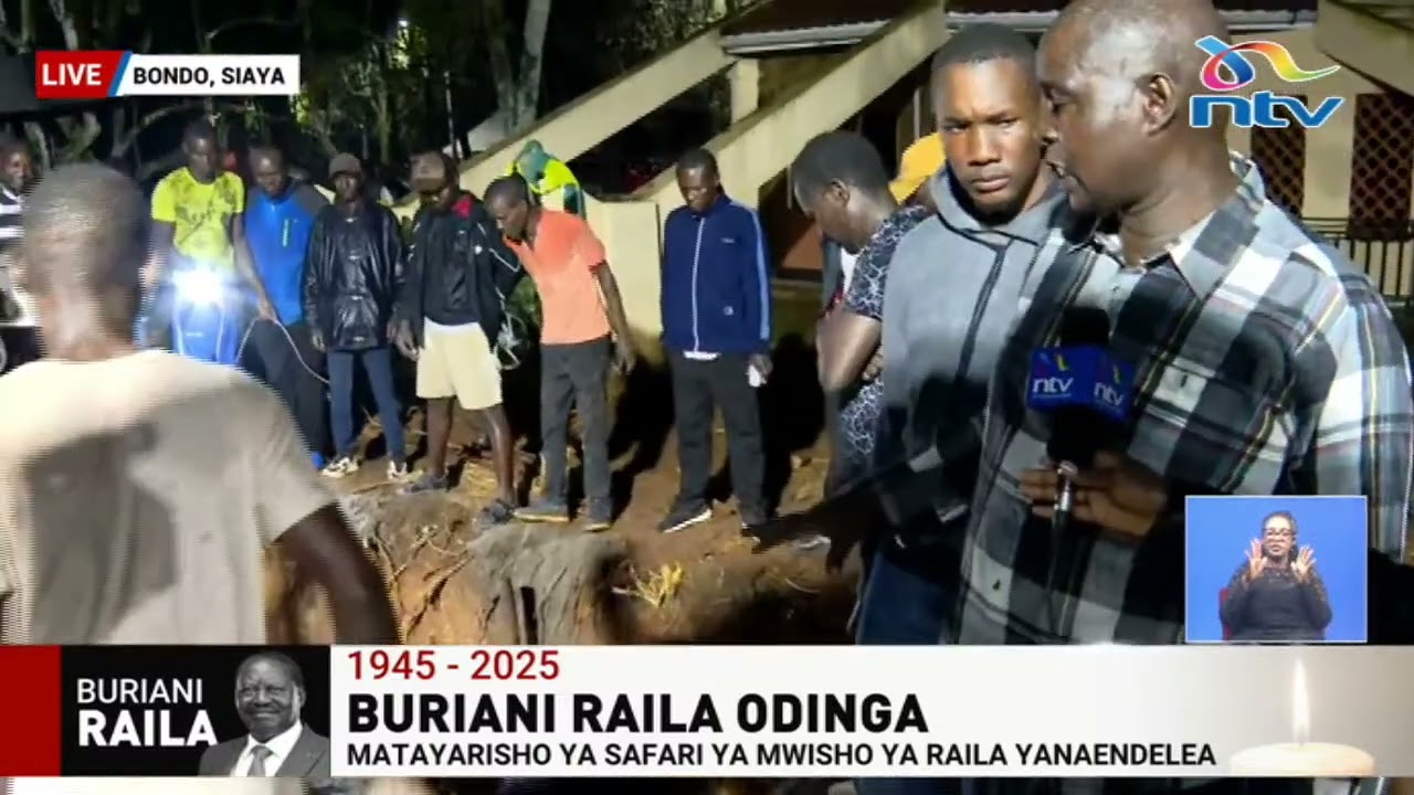 Maandalizi yaendelea katika Opoda Farm, nyumbani kwake Raila Odinga, atakakozikwa Jumapili
