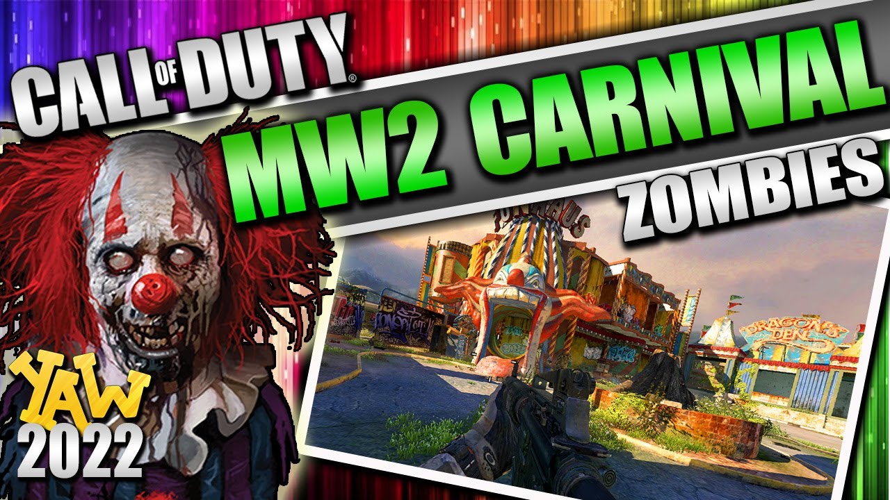 MW2 Carnival Zombies - 2nd Attempt (Call of Duty Black Ops Zombies)