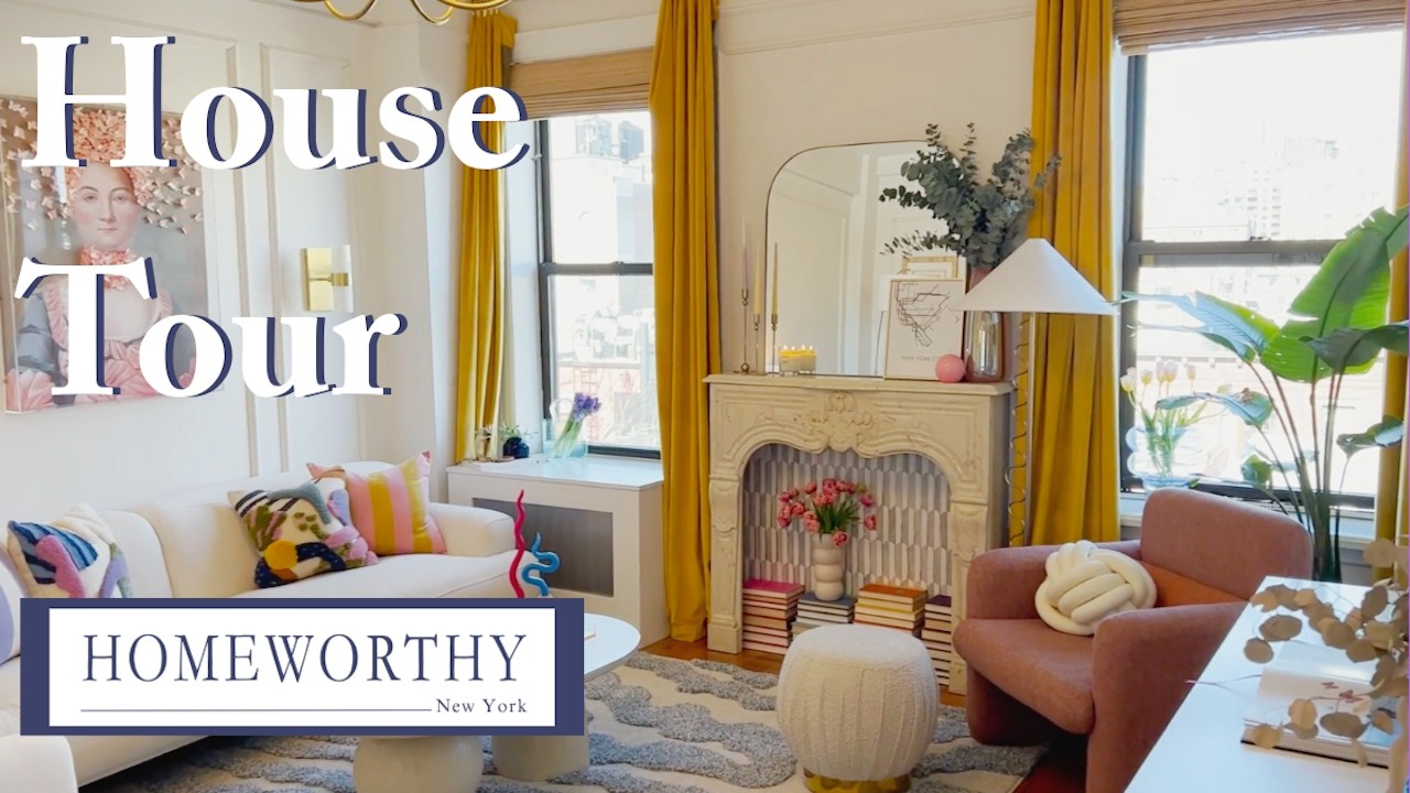 NYC APARTMENT TOUR | Inside a Pink Apartment Filled with Whimsy & Color
