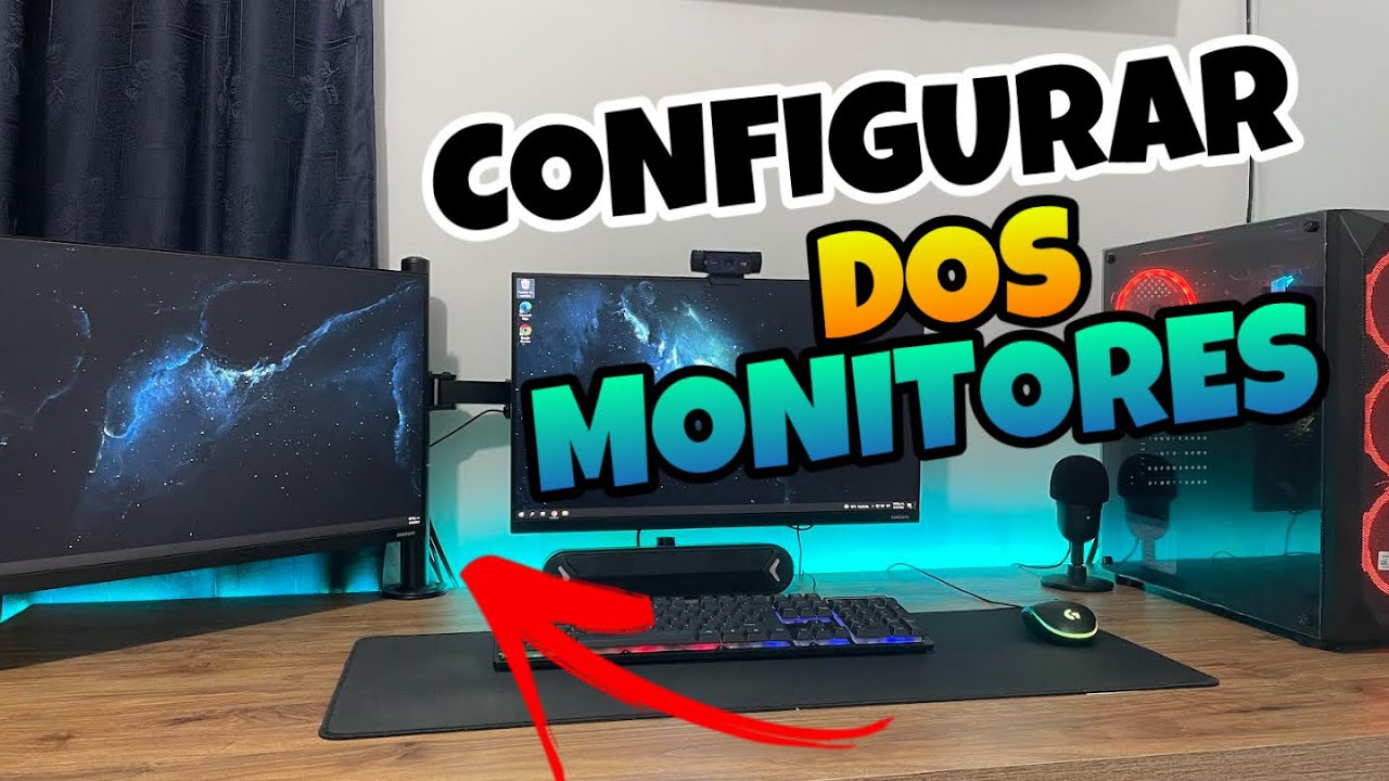 👉 Como CONFIGURAR DOS MONITORES en una PC ✅ FACIL y RAPIDO