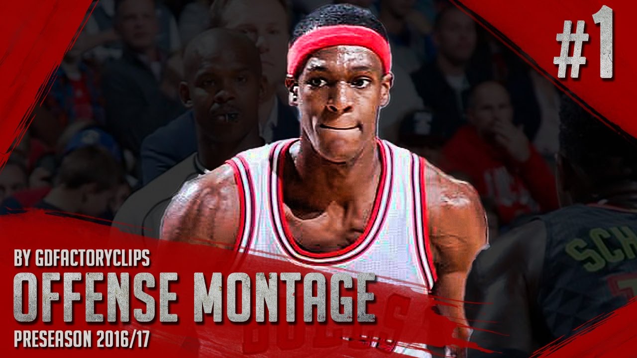 Rajon Rondo Preseason Offense Highlights 2016/2017 - Chicago Bulls Debut!