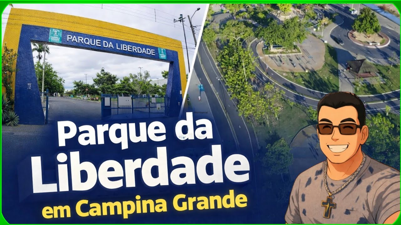 CAMINHADA no parque da Liberdade em Campina Grande PB 