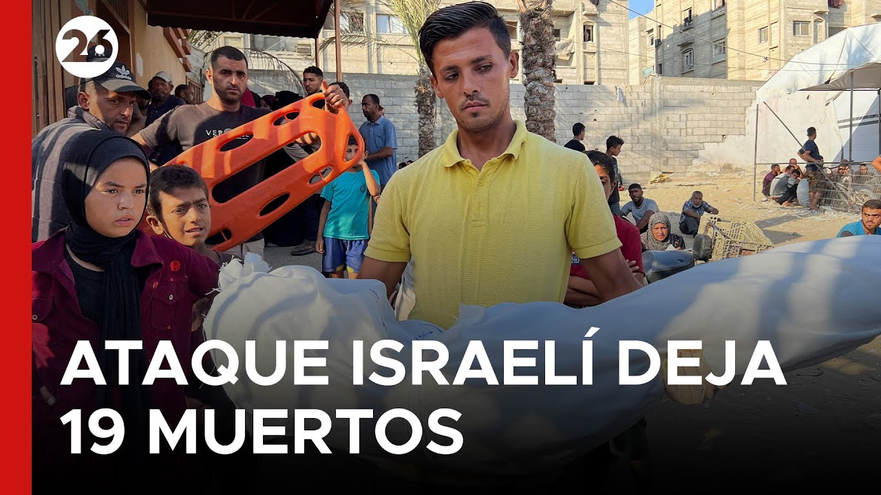 🚨 Al menos 19 muertos tras bombardeo de Israel contra un hospital en Gaza