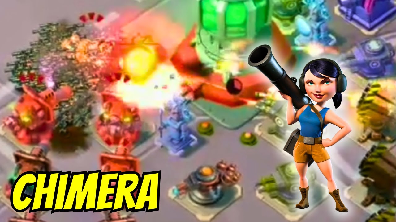 Chimera Solo - Bullit Zooka Strategy (Boom Beach)