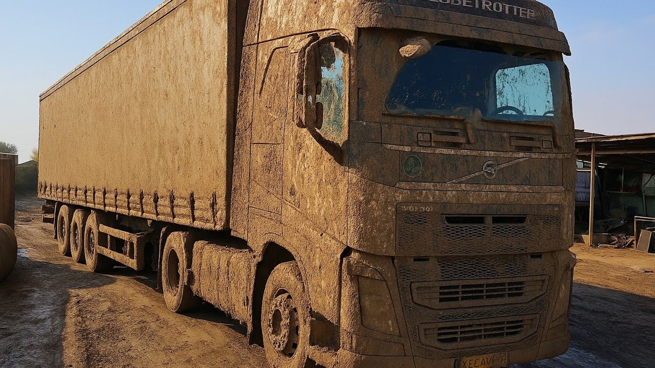 This Truck Looked ABANDONED... Until I Washed It!