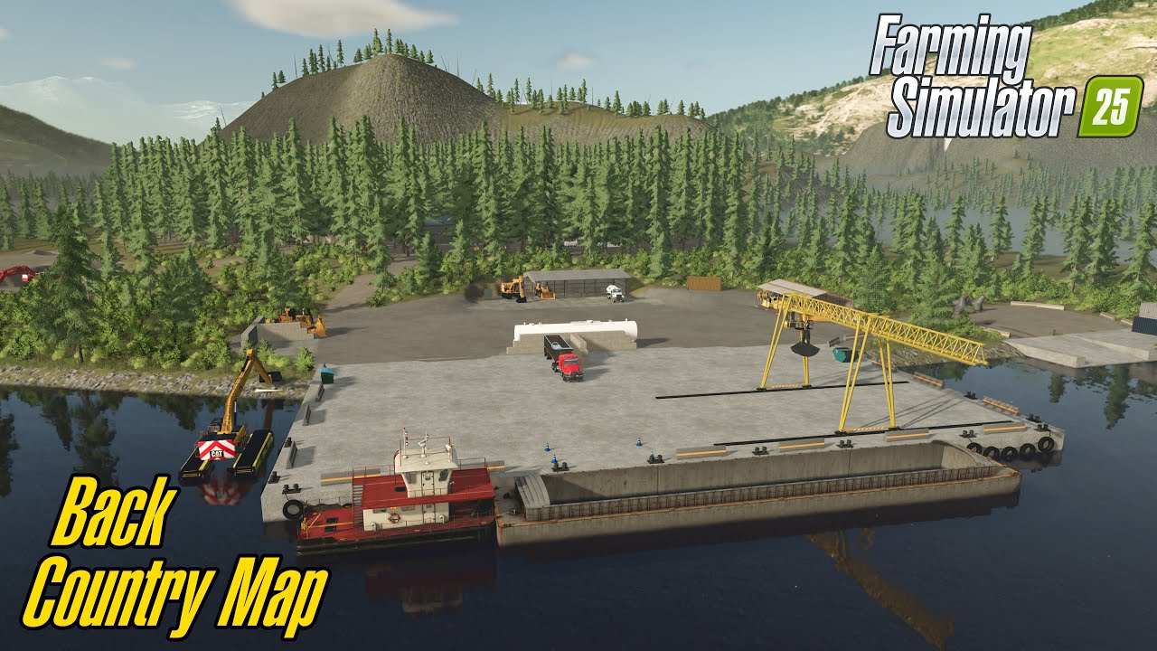 Farming Simulator 25 🚧 Back Country Map 🚧 Episode 15 - Mining Gameplay 👷‍♂️