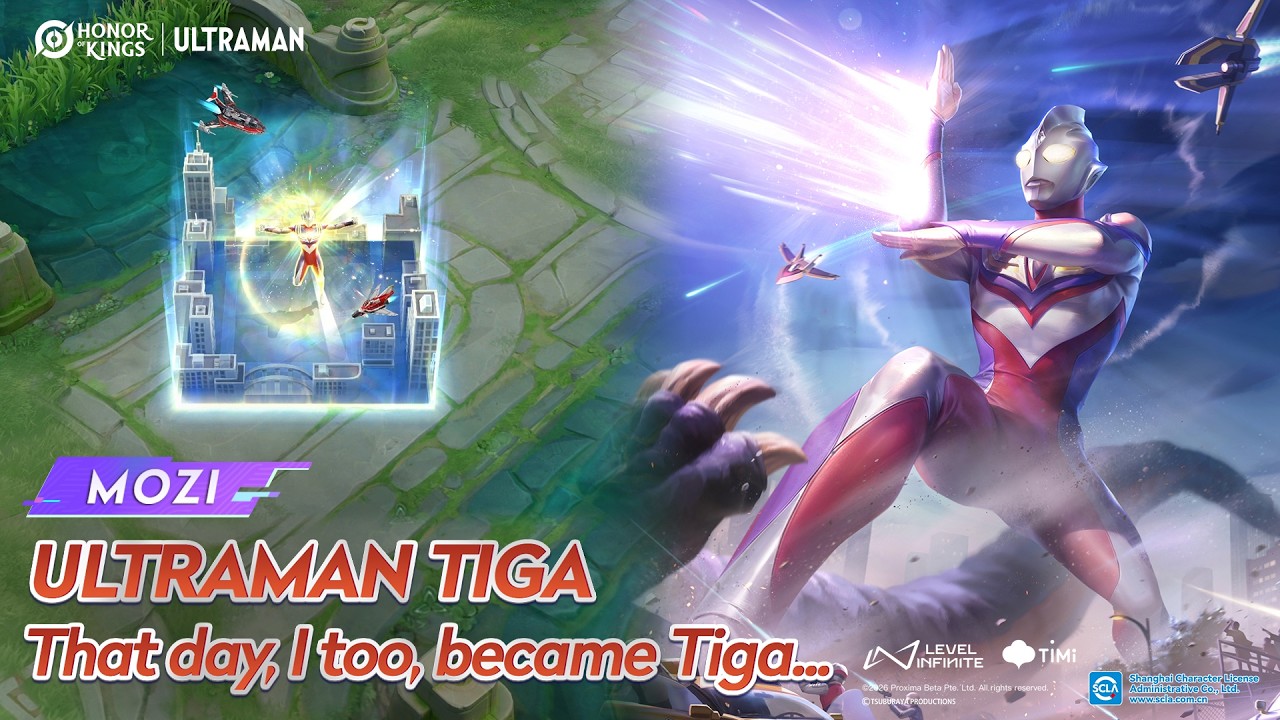 Ultraman Tiga Mozi l Kostüm Tanıtımı l Honor of Kings x Ultraman İş Birliği