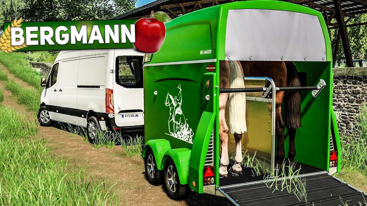 LS19 HOF BERGMANN #12: Die ersten PFERDE werden verkauft! | LANDWIRTSCHAFTS SIMULATOR 19