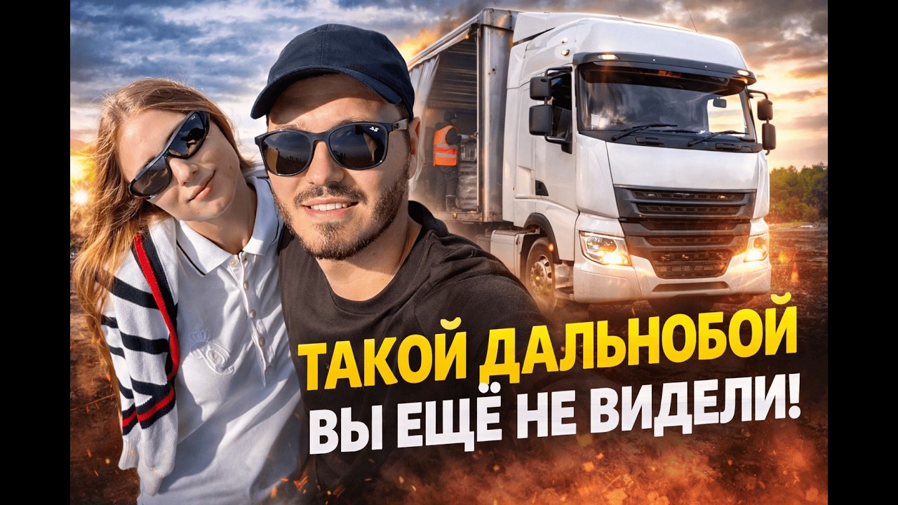 Дальнобойщик по Европе. Такой дальнобой вы ещё не видели
