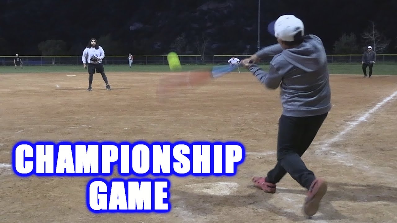 LUMPY HOMERS IN THE CHAMPIONSHIP GAME! | Offseason Softball Series