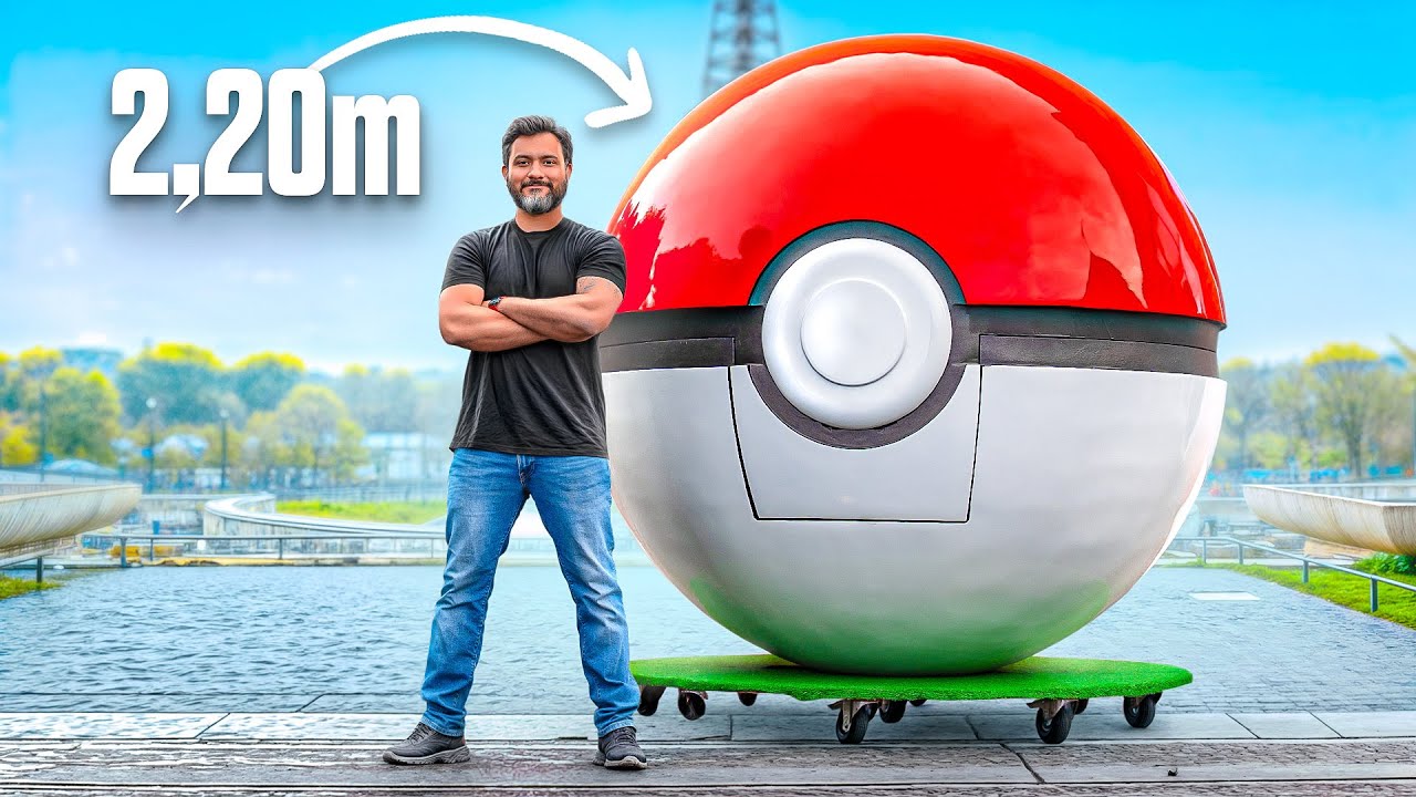 Impression 3D XXL : je construis une Poké Ball géante !
