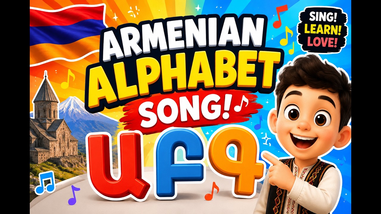 Armenian alphabet song (Finally)