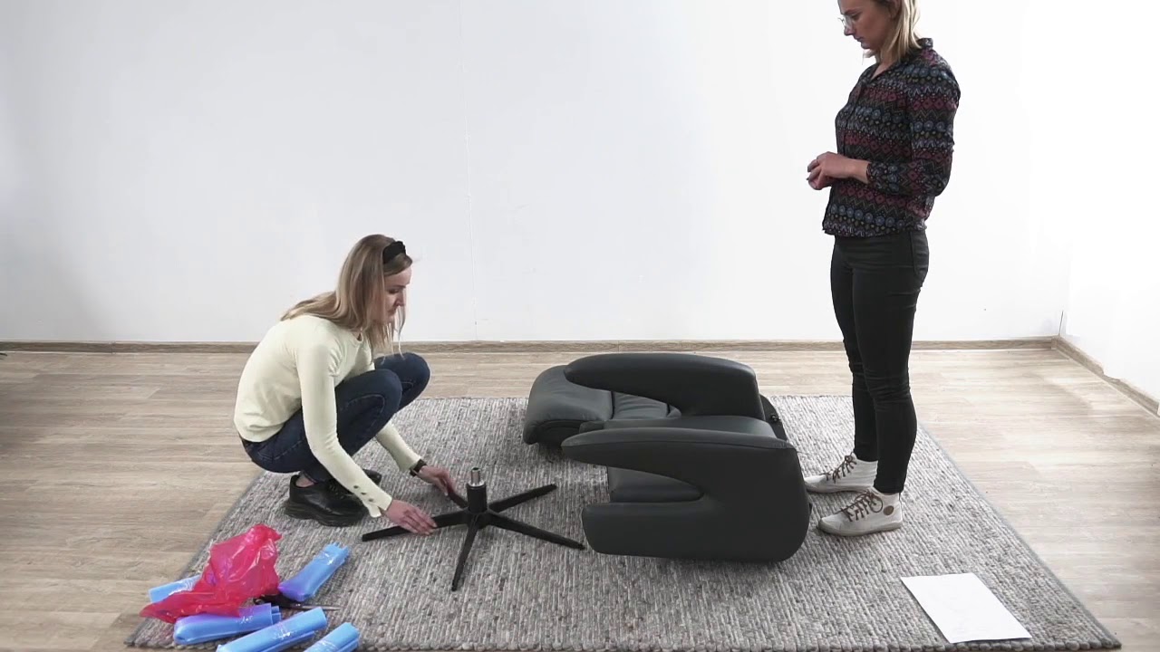 Relaxfauteuil Nortwood (handmatig verstelbaar) uitpakken en montage