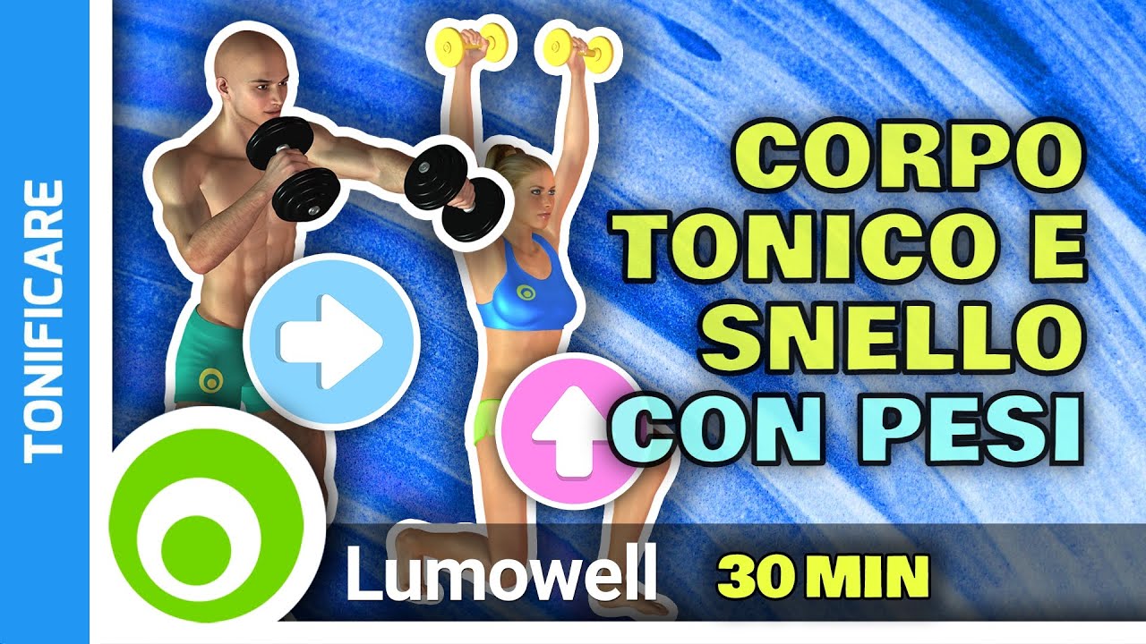 Corpo Tonico E Snello A Casa - Esercizi Con Pesi