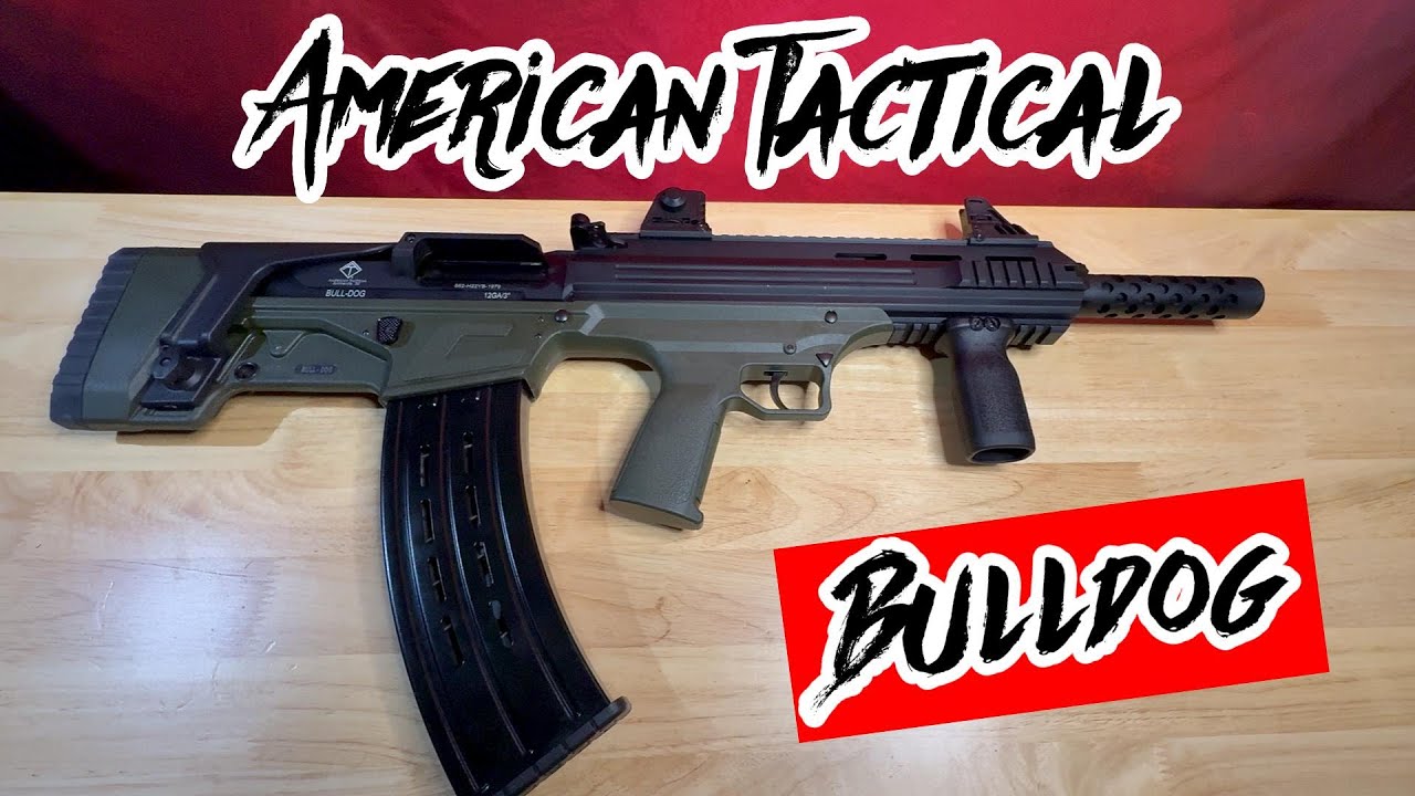 American Tactical Bull-Dog 12 Gauge Bullpup Semi Auto Shotgun - Review/Range