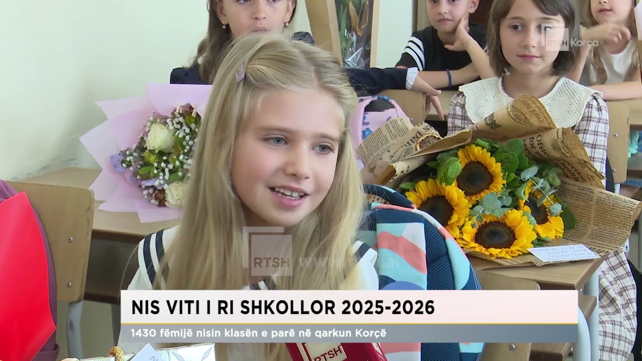 Nis viti i ri shkollor 2025-2026/ 1430 fëmijë nisin klasën e parë në qarkun Korçë