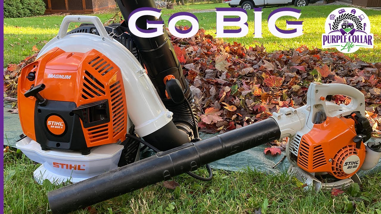 Stihl BR800X Magnum. Выбирайте масштаб или идите домой. Stihl в Rural King