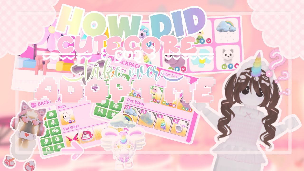 How Did CUTECORE Take Over Adopt Me? ᕱ⑅ᕱ // Adopt Me 🌸🐰