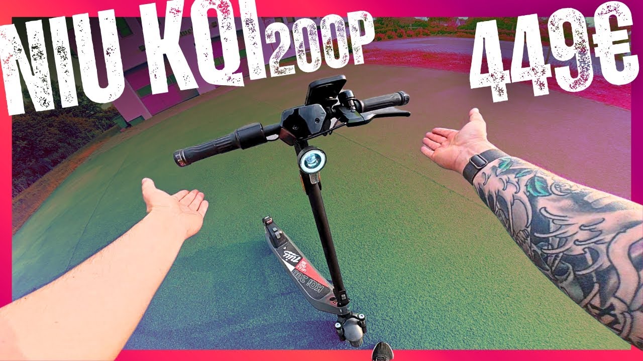 NIU KQi 200P im E-Scooter Test (4K)  🛴 Besser als Segway Ninebot & Xiaomi? | E-Scooter Check #Test