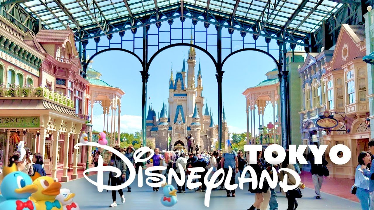TOKYO DISNEYLAND Walking Tour: Full Park Experience | 4K, 60fps