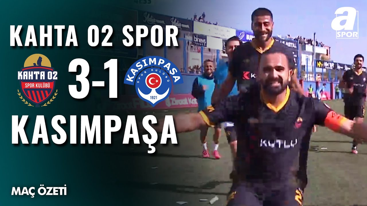 Kahta 02 Spor 3-1 Kasımpaşa | MA&Ccedil; &Ouml;ZETİ | Ziraat T&uuml;rkiye Kupası 3. Tur | 29.10.2025