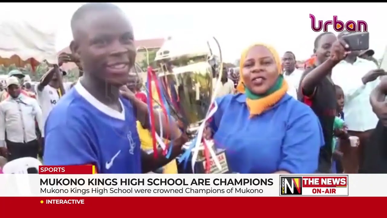 Mukono kings hig school are champions