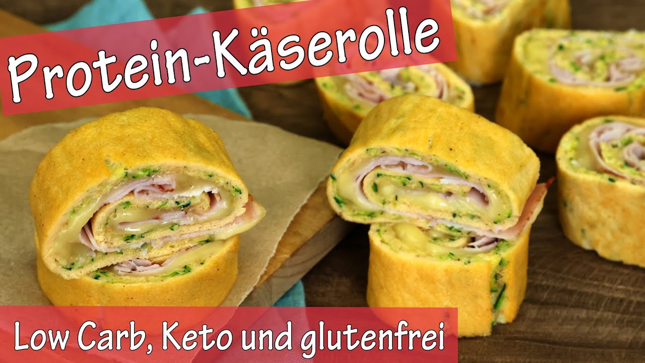 Eiweissbombe K&auml;se-Rolle 😍 gesund, low carb & keto 🤤
