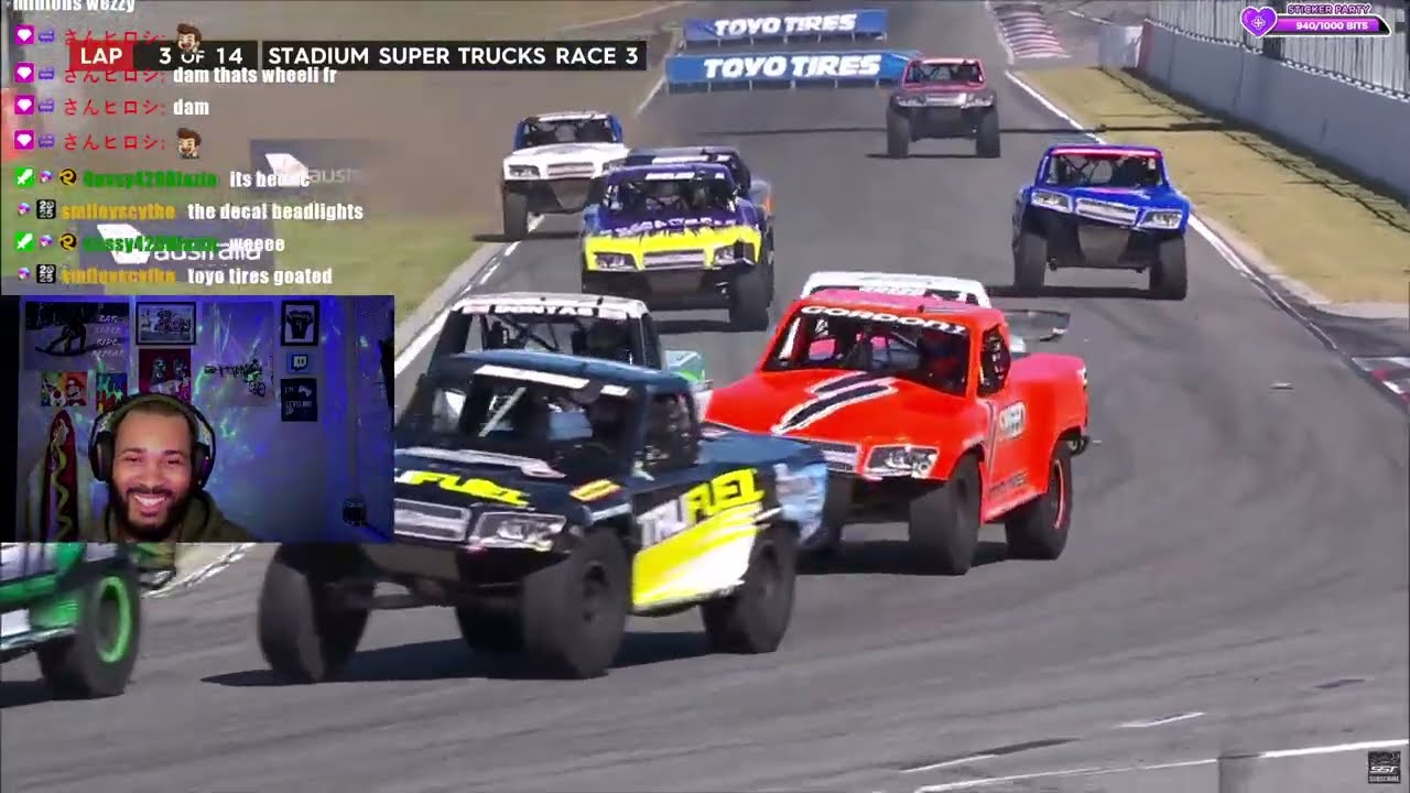 Stadium SUPER Trucks Racing is TOP TIER RACING || Reacts