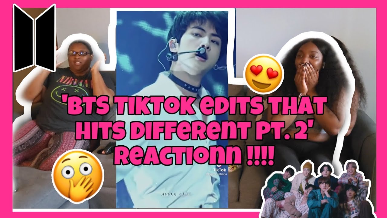 BTS TIKTOK EDITS THAT HITS DIFFERENT PT. 2 REACTION!!!!!!