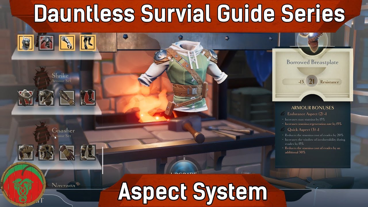 Dauntless Survival Guide Series: How Does the Aspect System Work