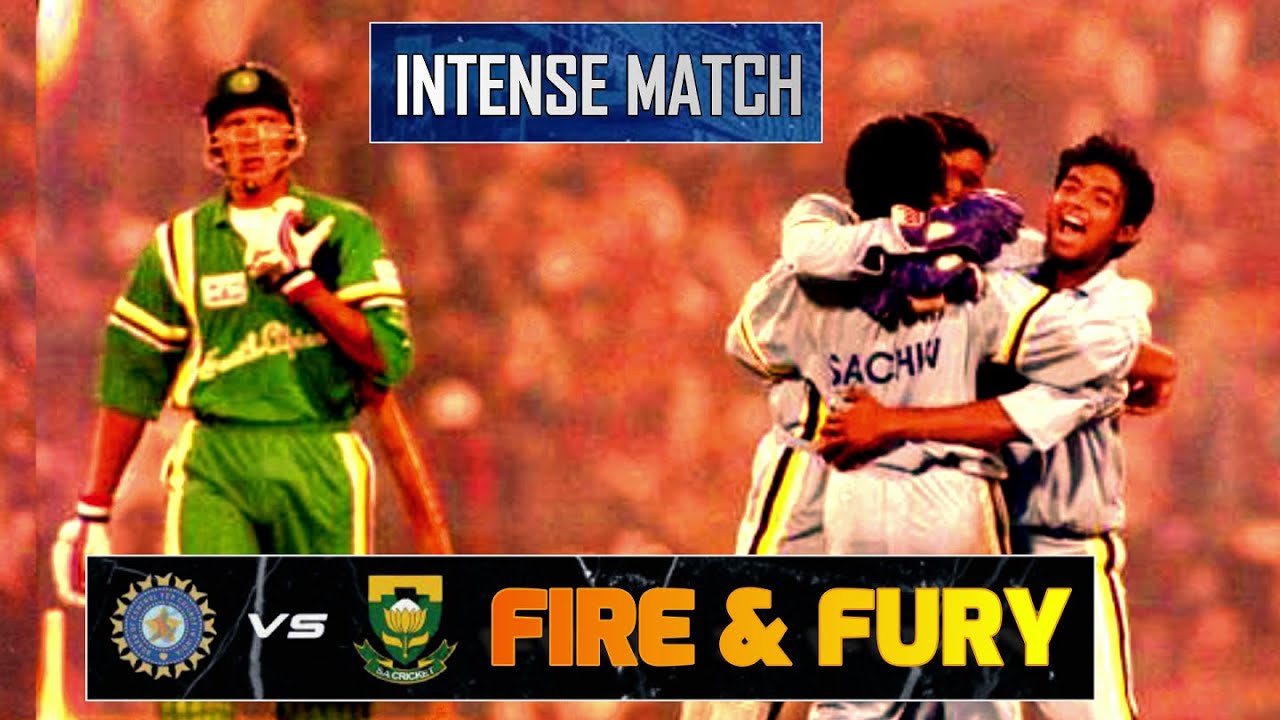 Intense Match | India vs South Africa Nail-biting Clash! | Fire and Fury