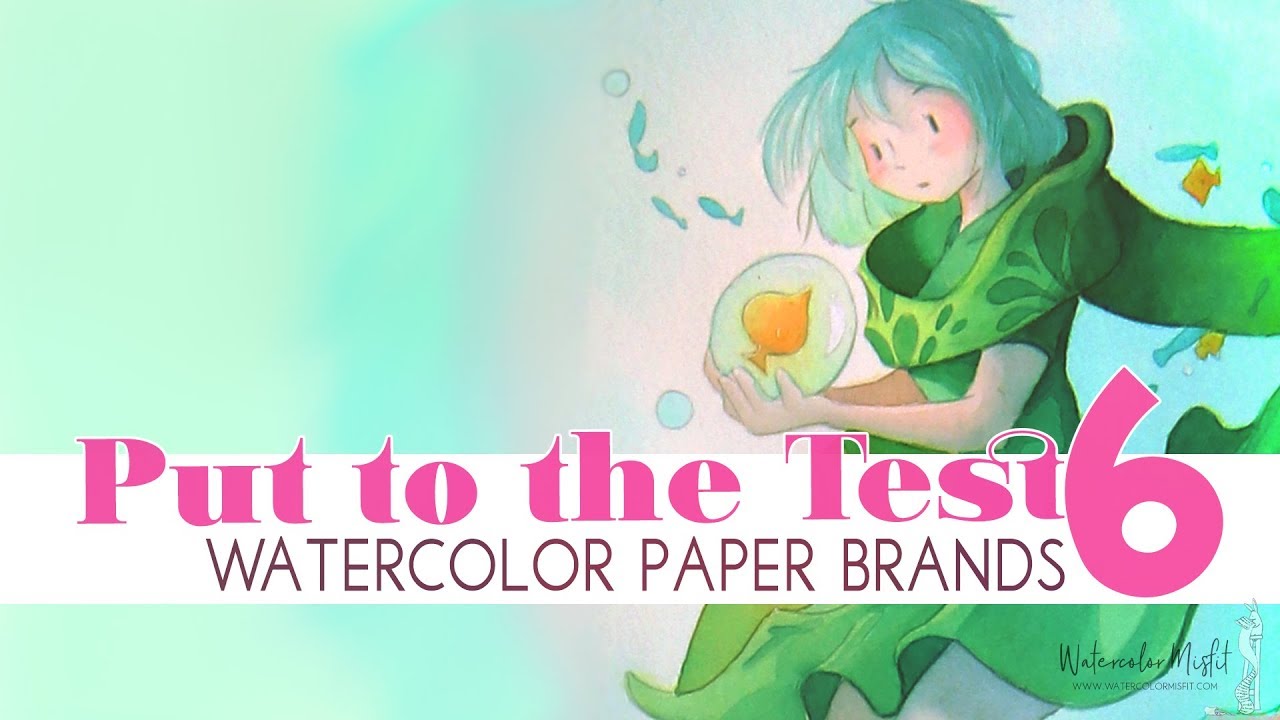 Watercolor Paper - Testing Wet on Wet Watercolor (Round 2)